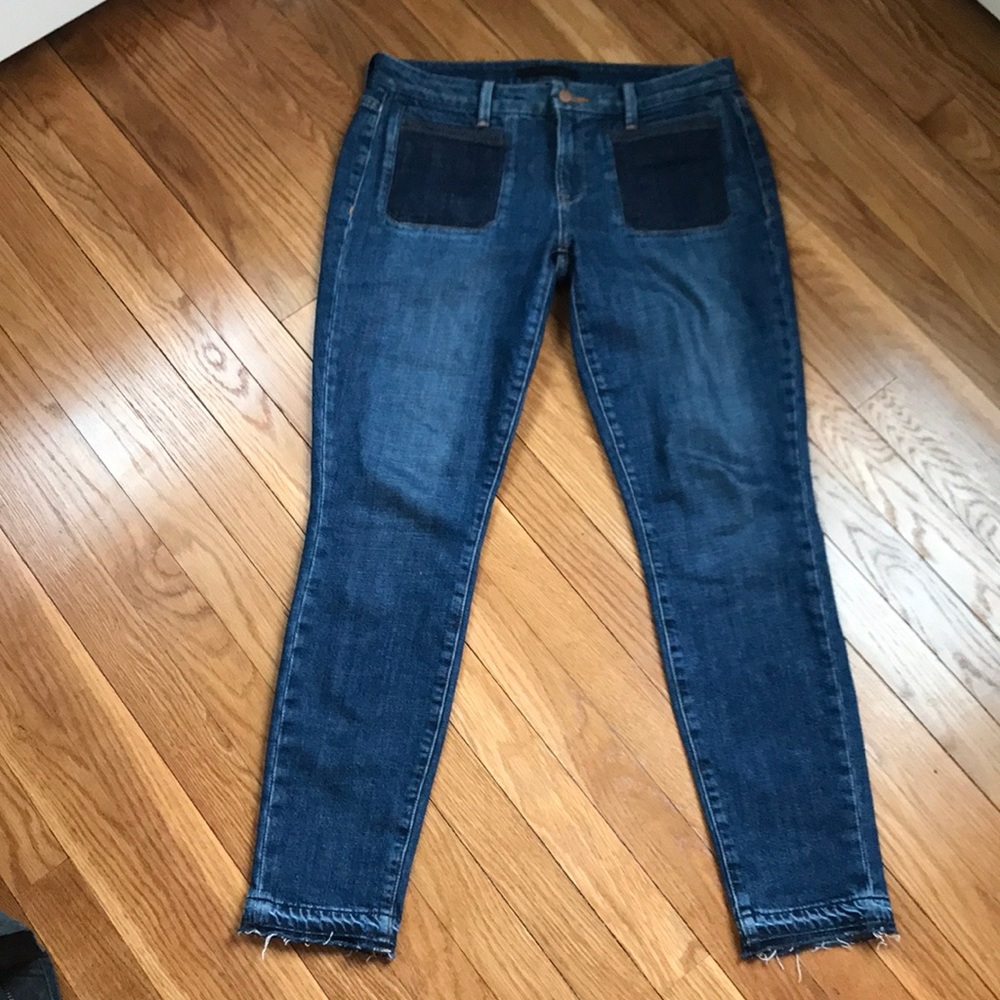 Genetic Bardot Jeans with Patched Front Pockets - Picture 2 of 7